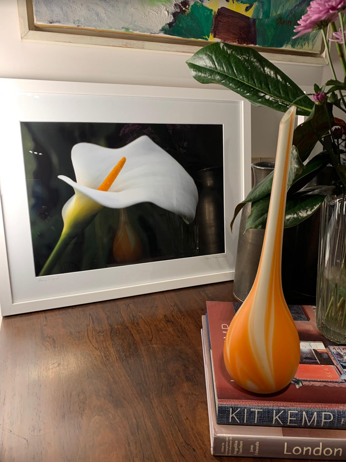 Arum Lily 1 - Framed or Unframed Signed Limited Edition From A3 Photographic Art Print